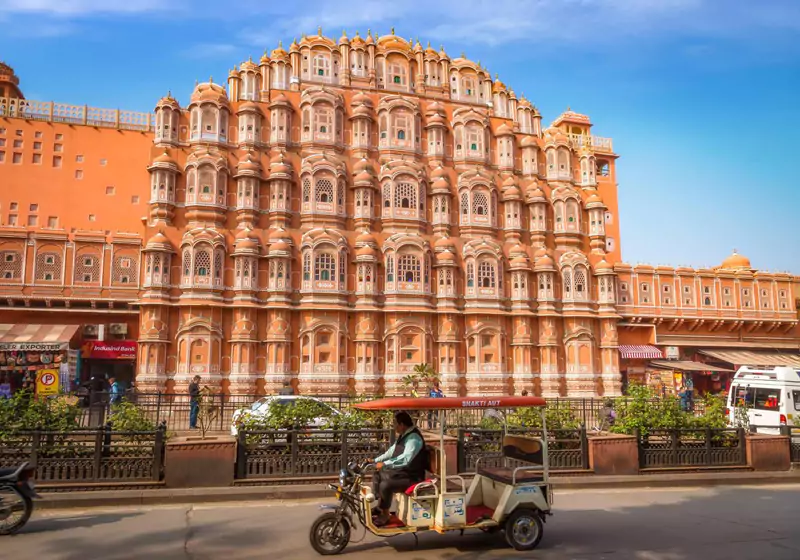 Hawa Mahal Palace of Winds Jaipur Rajasthan