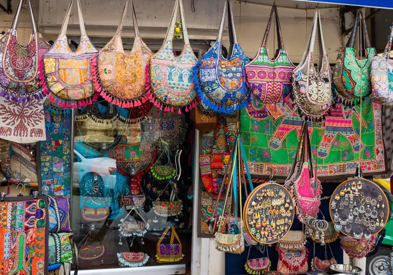 Local Bazaar Market Jaipur Rajasthan