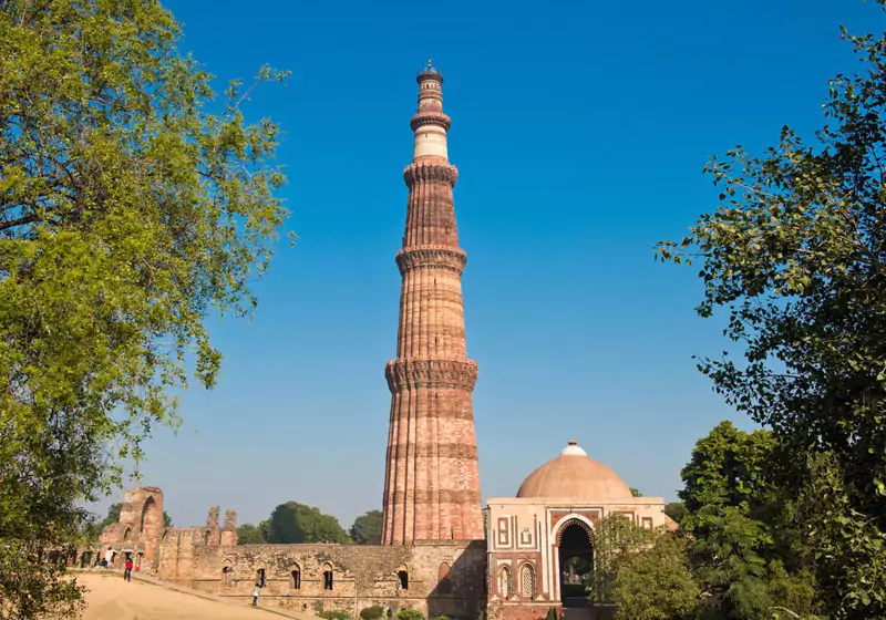 Qutub Minar in Delhi India